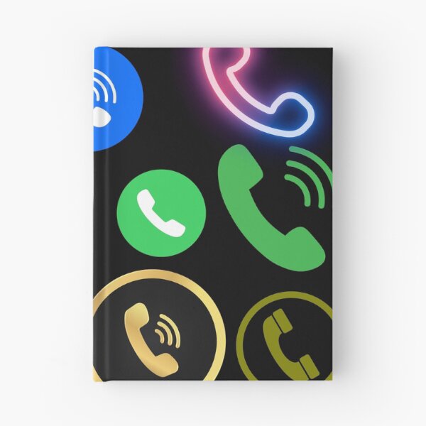 Item preview, Colourful phone call icon patterns designed and sold by Cre8Gift.