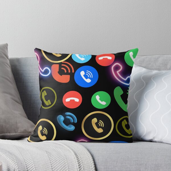 Item preview, Colourful phone call icon patterns designed and sold by Cre8Gift.