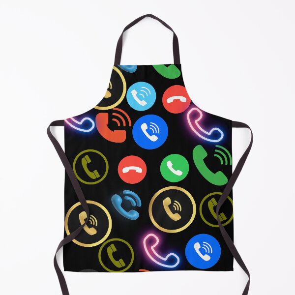 Item preview, Colourful phone call icon patterns designed and sold by Cre8Gift.