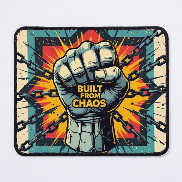 Item preview, "Powerful Fist Breaking Chains of Chaos" designed and sold by kalvey64.