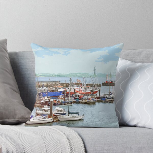 Item preview, Newlyn Cornwall.PenzanceCornish gift Kernow Travel location poster  designed and sold by BarbaraGlebska.