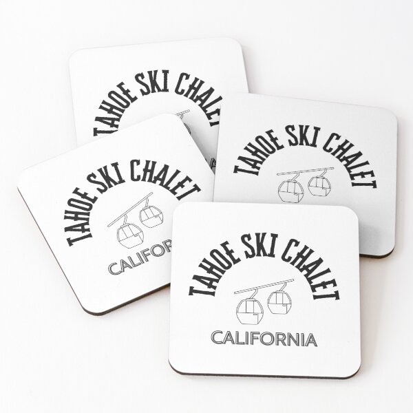 Item preview, Tahoe Ski Chalet - California side of the lake (black text) designed and sold by todayifeelbitchy.