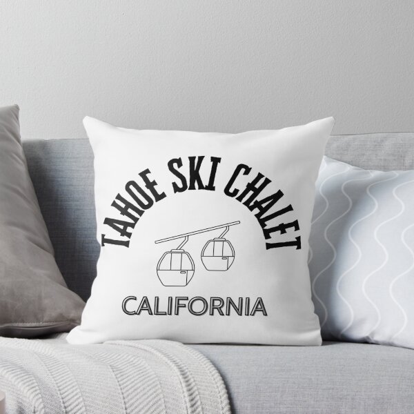 Item preview, Tahoe Ski Chalet - California side of the lake (black text) designed and sold by todayifeelbitchy.