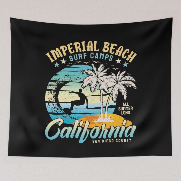 Item preview, Imperial Beach Surf Camp Surfing San Diego County California designed and sold by eclecTEEq.