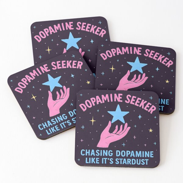 Item preview, Dopamine Seeker – Cosmic Motivation Design designed and sold by AgonGM.