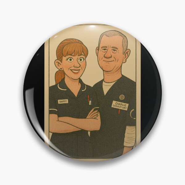 Item preview, Soap Legends: Duffy & Charlie from Casualty designed and sold by halibutgoatramb.