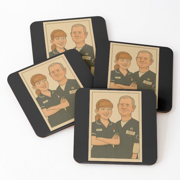 Item preview, Soap Legends: Duffy & Charlie from Casualty designed and sold by halibutgoatramb.