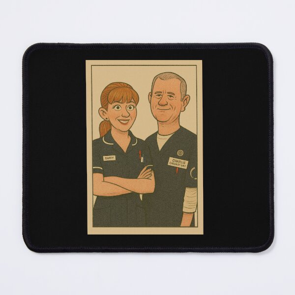 Item preview, Soap Legends: Duffy & Charlie from Casualty designed and sold by halibutgoatramb.