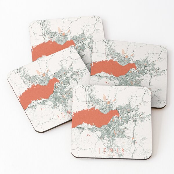 Item preview, Izmir City Map of Turkey - Bohemian designed and sold by deMAP.