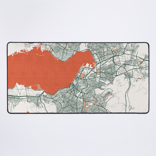 Artikelvorschau, Izmir Stadtplan der Türkei - Böhmische entworfen und verkauft von deMAP.