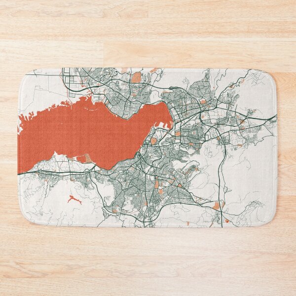 Item preview, Izmir City Map of Turkey - Bohemian designed and sold by deMAP.