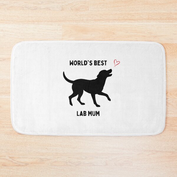Item preview, World's Best Lab Mum designed and sold by Dog Lover Designs.