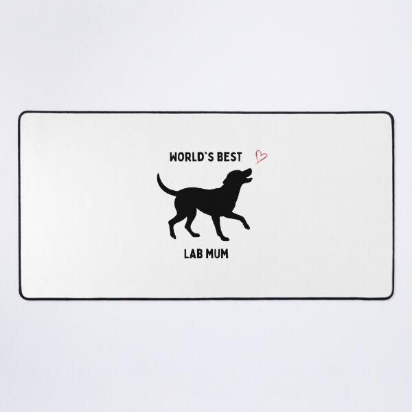Item preview, World's Best Lab Mum designed and sold by Dog Lover Designs.