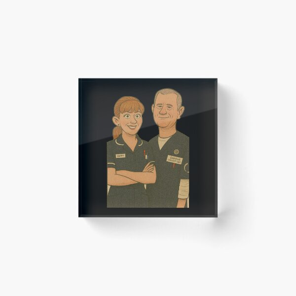 Item preview, Soap Legends: Duffy & Charlie from Casualty designed and sold by halibutgoatramb.