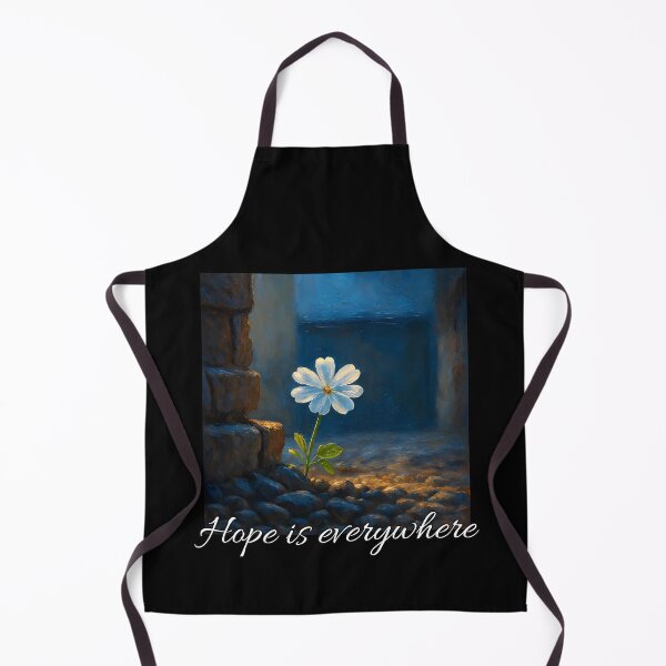 Item preview, Blooming Through Darkness – Inspirational Flower Quote Art designed and sold by Psycho-Crazy.