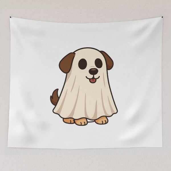 Item preview, Dog Boo Ghost Halloween Gifts designed and sold by Prints-by-Olaf.