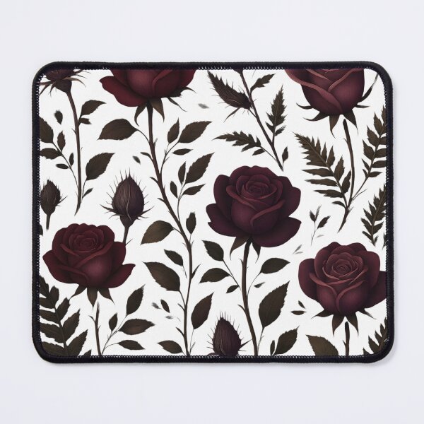 Item preview, Moody Gothic Botanical Seamless Pattern designed and sold by StickyGuys.