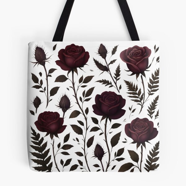 Item preview, Moody Gothic Botanical Seamless Pattern designed and sold by StickyGuys.