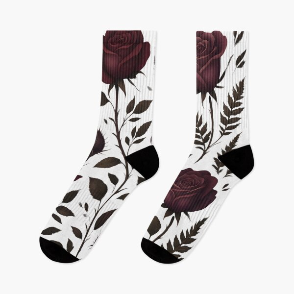 Item preview, Moody Gothic Botanical Seamless Pattern designed and sold by StickyGuys.