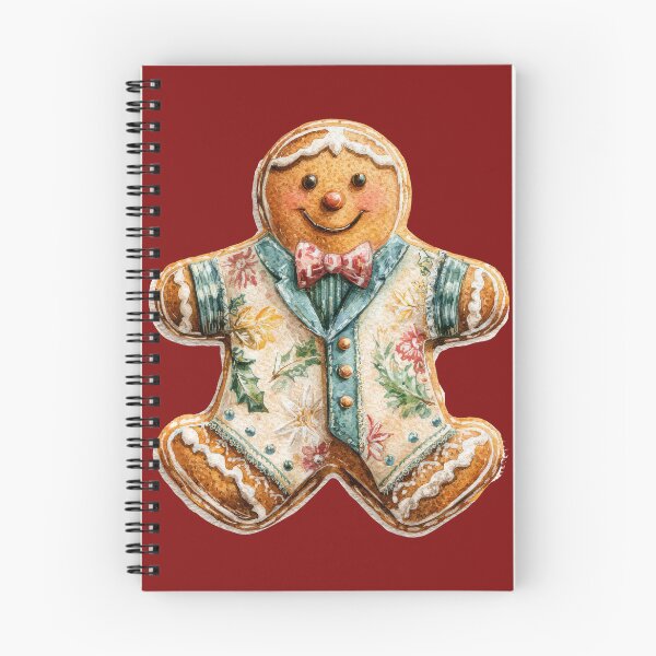 Item preview, Cute Gingerbread Cookies, Vintage Christmas Cookie Illustration, Holiday Art designed and sold by Maryna_Reine.