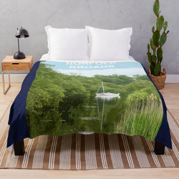 Item preview, Norfolk Broads. Travel poster East Anglia designed and sold by BarbaraGlebska.