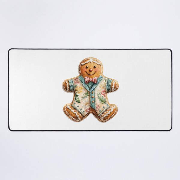 Item preview, Cute Gingerbread Cookies, Vintage Christmas Cookie Illustration, Holiday Art designed and sold by Maryna_Reine.