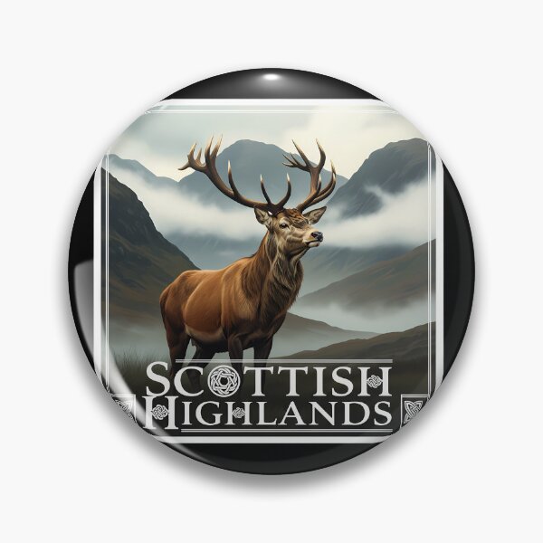 Item preview, Spirit of the Highlands: A Scottish Stag in the Mist designed and sold by Digital Dreams Arts.