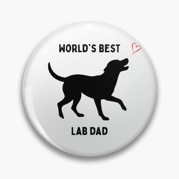 Item preview, World's Best Lab Dad designed and sold by Dog Lover Designs.