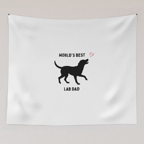 Item preview, World's Best Lab Dad designed and sold by Dog Lover Designs.