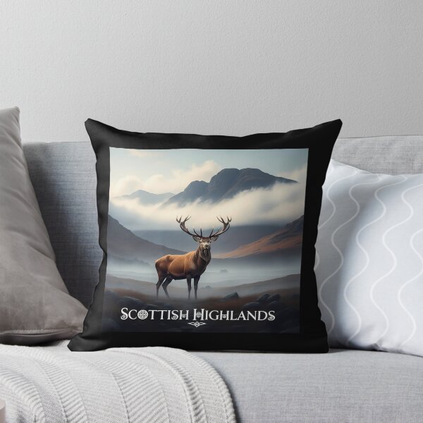 Item preview, Highlands: Majestic Red Deer Stag designed and sold by Digital Dreams Arts.