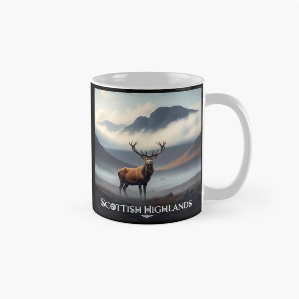 Item preview, Highlands: Majestic Red Deer Stag designed and sold by Digital Dreams Arts.
