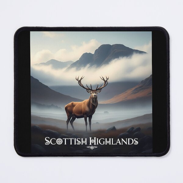 Item preview, Highlands: Majestic Red Deer Stag designed and sold by Digital Dreams Arts.
