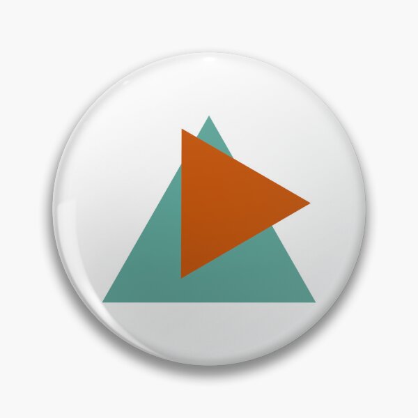 Item preview, Simple GEOMETRIC triangle print (part of a set) designed and sold by rubezcordez.