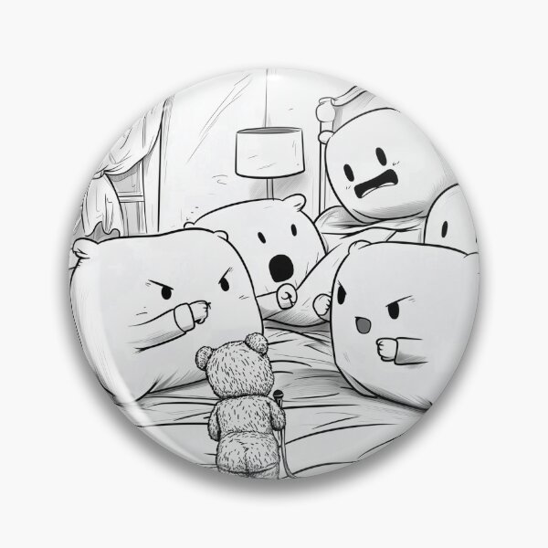 Item preview, Pillow Fight designed and sold by Wagging-Tales.