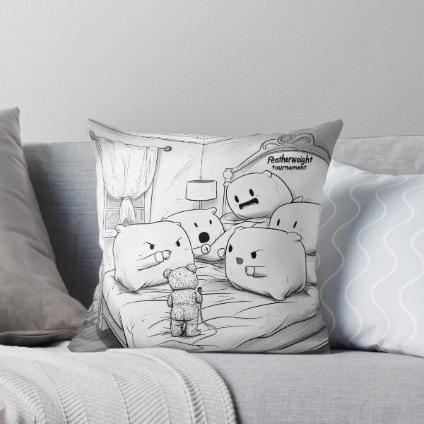 Item preview, Pillow Fight designed and sold by Wagging-Tales.