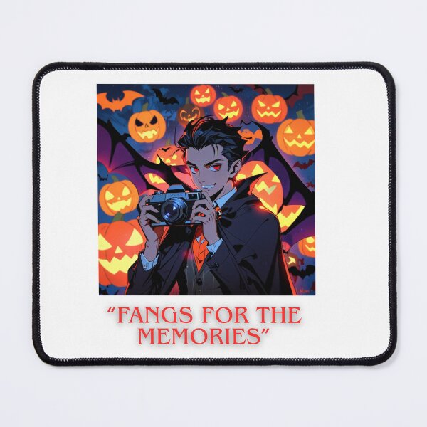 Item preview, Fangs for the Memories Funny Vampire Art designed and sold by Vivid Mischief.