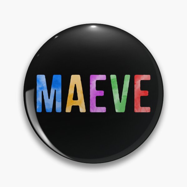 Item preview, Maeve Name Bright Colors designed and sold by Jeallan Designs.