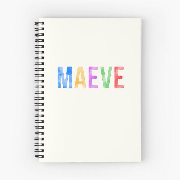Item preview, Maeve Name Bright Colors designed and sold by Jeallan Designs.