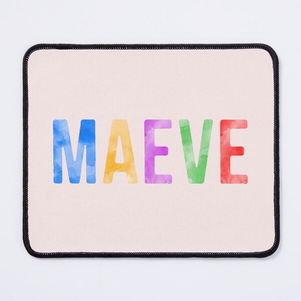 Item preview, Maeve Name Bright Colors designed and sold by Jeallan Designs.