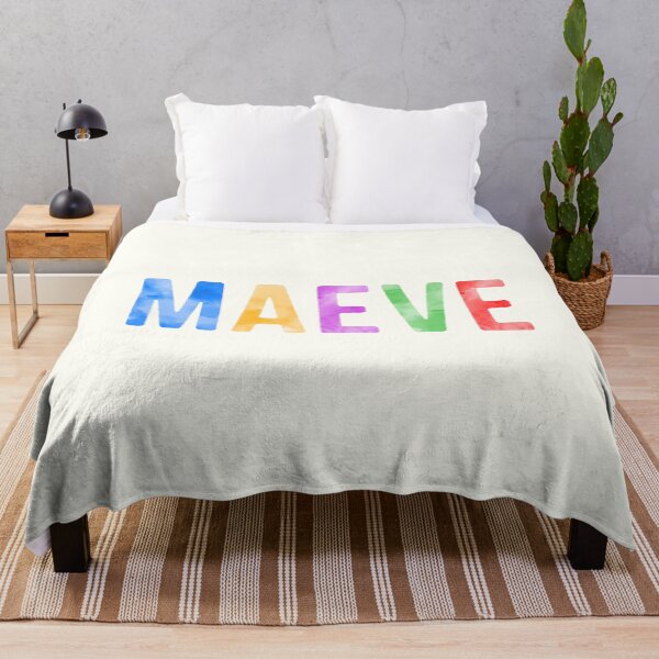 Item preview, Maeve Name Bright Colors designed and sold by Jeallan Designs.