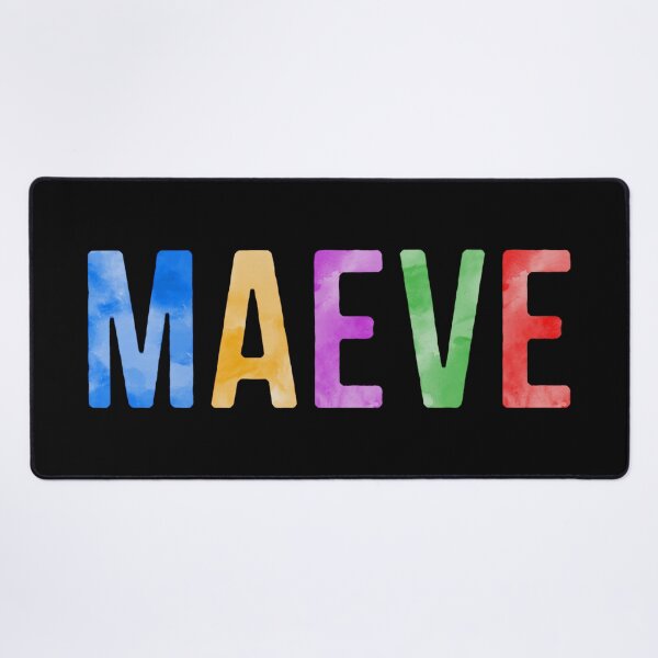Item preview, Maeve Name Bright Colors designed and sold by Jeallan Designs.