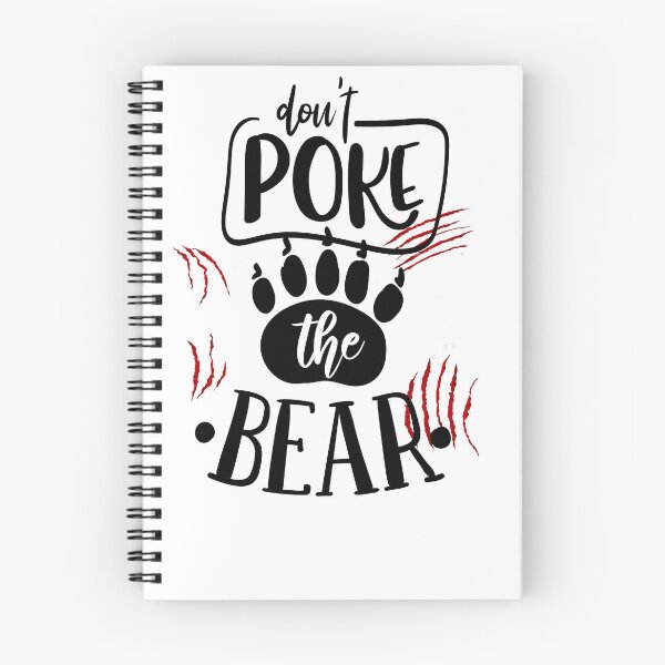Item preview, Dont Poke the Bear Scratch Claw Mark Design Gifts designed and sold by Maniutek.