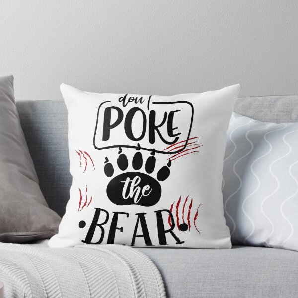 Item preview, Dont Poke the Bear Scratch Claw Mark Design Gifts designed and sold by Maniutek.