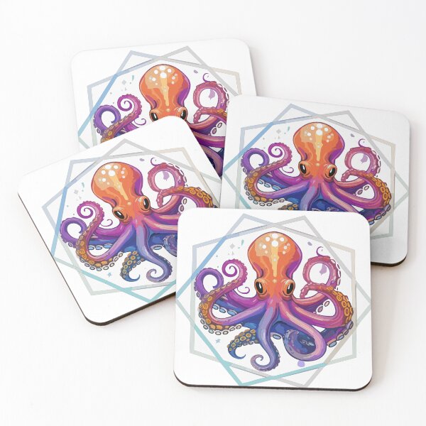 Item preview, Rainbow Octopus designed and sold by Tigerbuck's.
