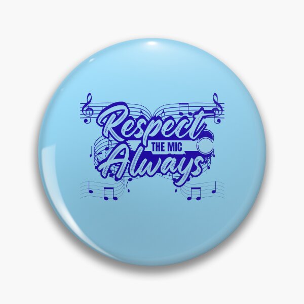Item preview, Respect the Mic Always – Hip Hop Rap Music Quote Design designed and sold by MR-GOLDEN.