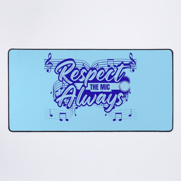Item preview, Respect the Mic Always – Hip Hop Rap Music Quote Design designed and sold by MR-GOLDEN.