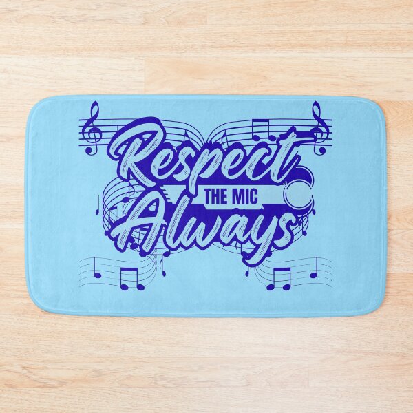 Item preview, Respect the Mic Always – Hip Hop Rap Music Quote Design designed and sold by MR-GOLDEN.
