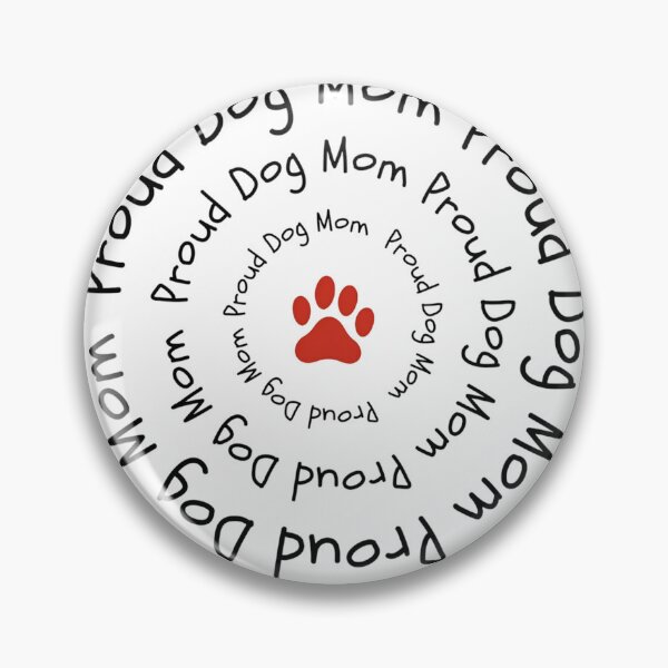 Item preview, Proud Dog Mum – Funny Dog Lover Quote Design designed and sold by The Zoomie Collective.
