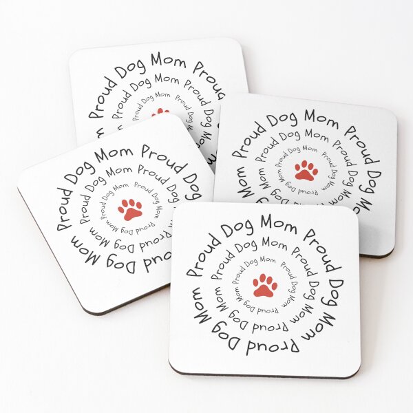 Item preview, Proud Dog Mum – Funny Dog Lover Quote Design designed and sold by The Zoomie Collective.
