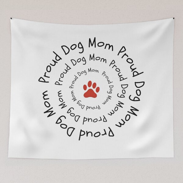 Item preview, Proud Dog Mum – Funny Dog Lover Quote Design designed and sold by The Zoomie Collective.